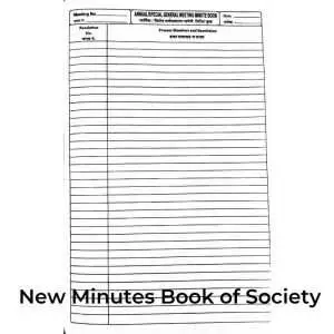 Meeting minutes book