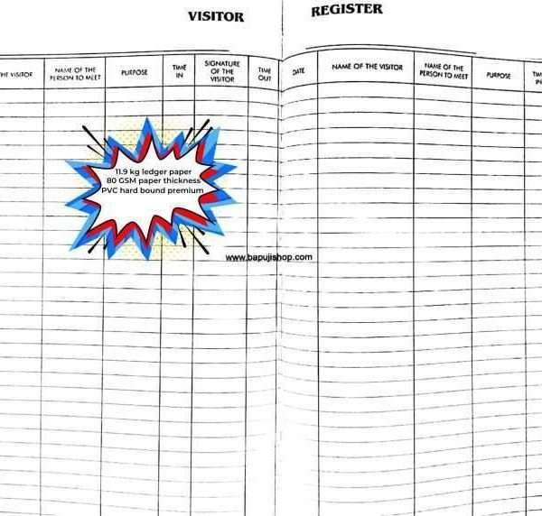 Visitor register in Mumbai