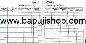Bonus B Register
