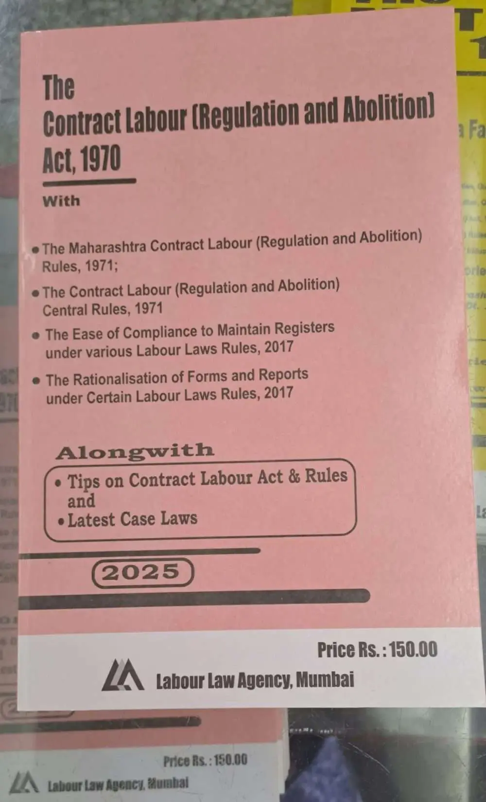 contract act bare act book