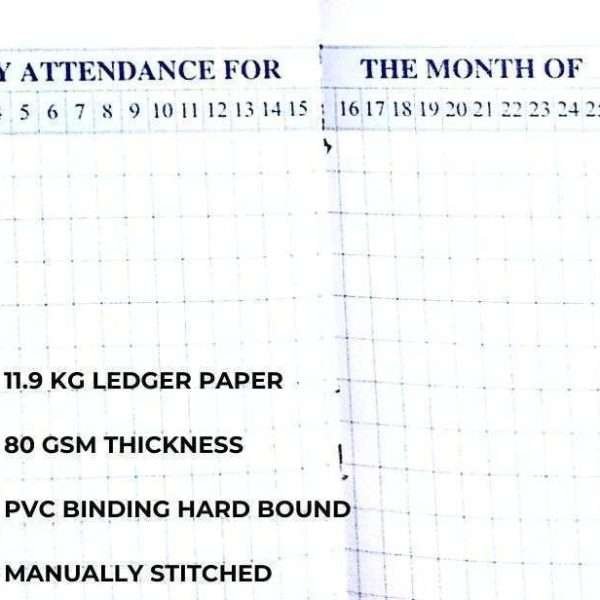 employee Attendance register