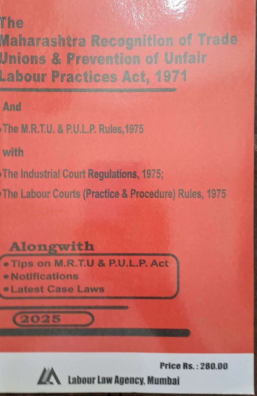trade union bare act in Mumbai