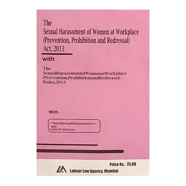 Book on POSH act bare act for rules pertaining to prevention of sexual harassment at workplace in Mumbai area