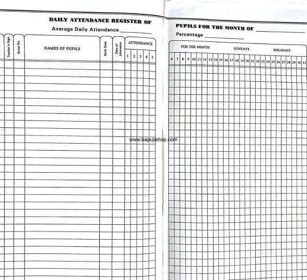 student attendance register in Mumbai