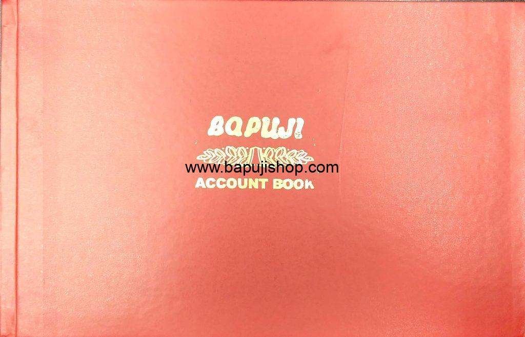 Register account book red