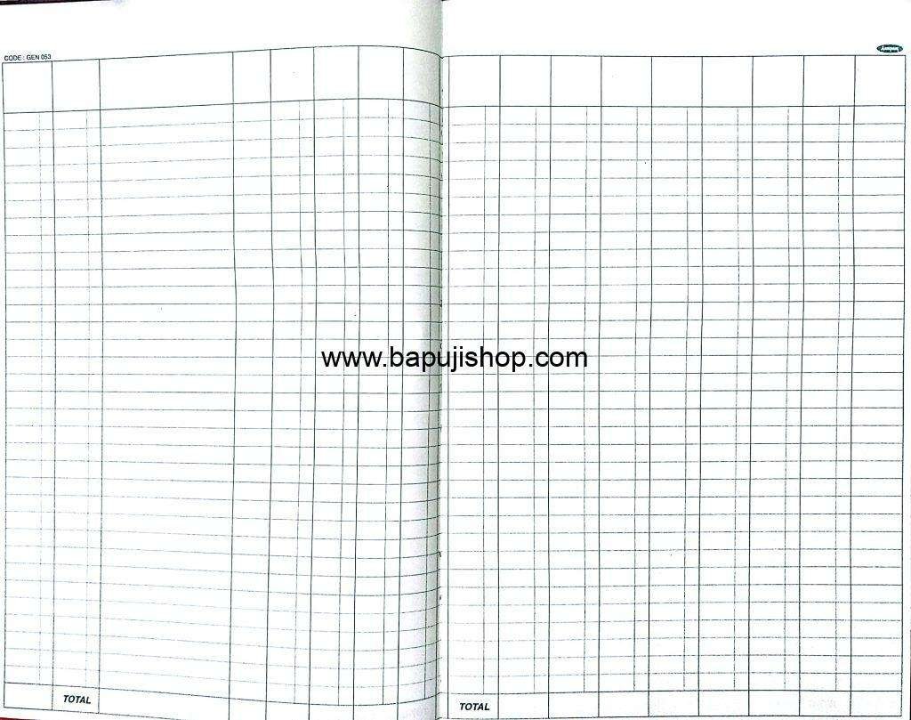 Petty cash book register
