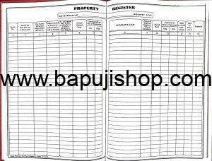 property register format for housing society