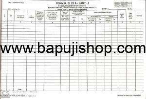 RG 23A account register