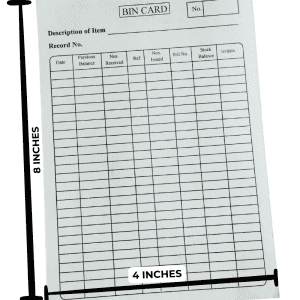 bin card