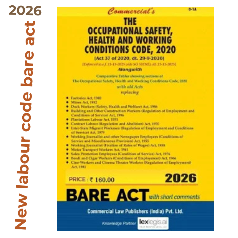 new labour code bare act in Mumbai